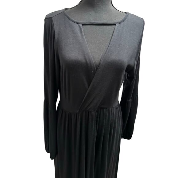 Rachel Pally Ashland V-Neck Cut-out Maxi Dress - XL Vintage - Picture 3 of 10